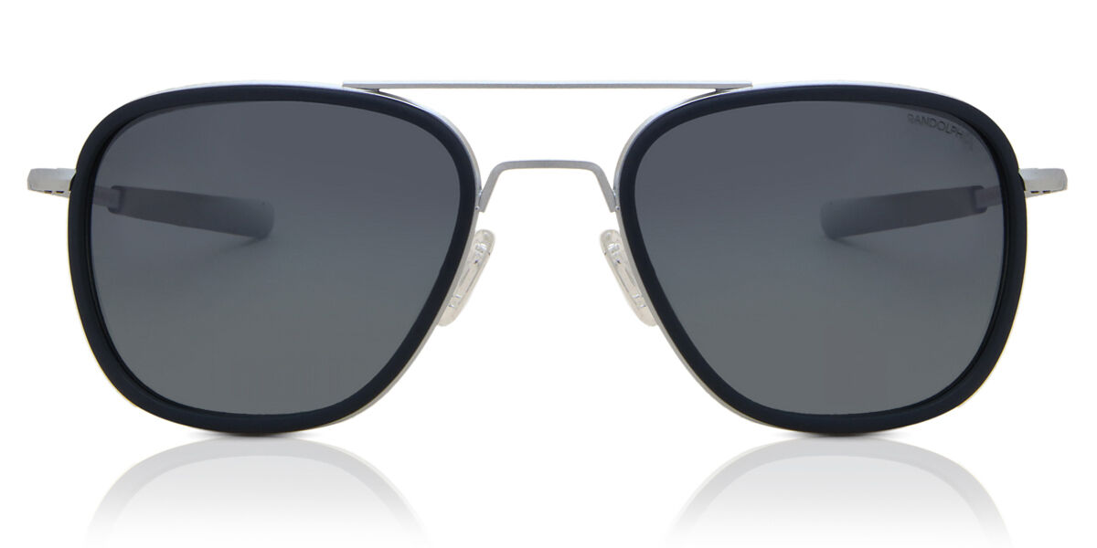 Randolph Engineering Aviator Polarized AI022 Pilot Black Sunglasses ...